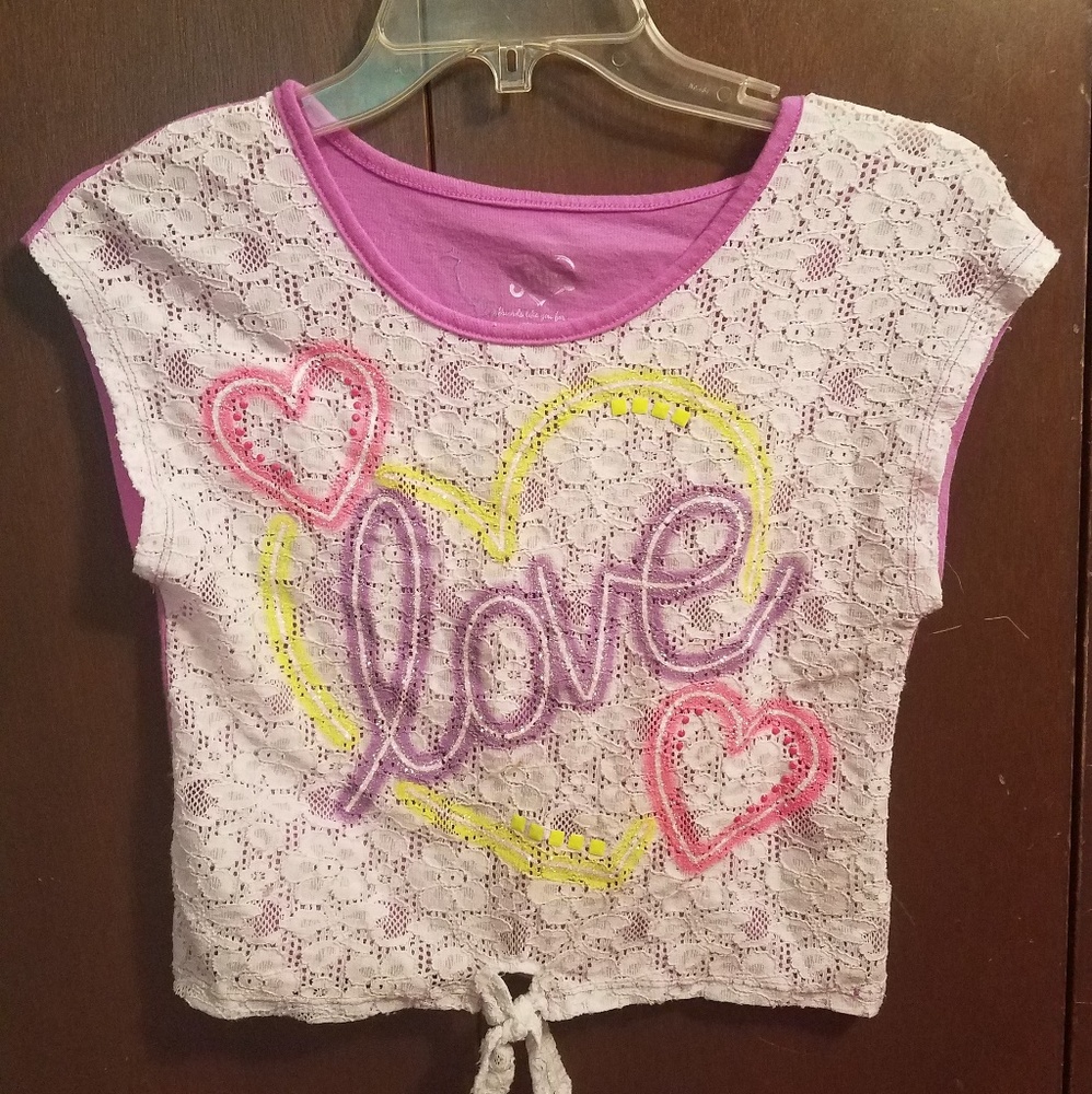 justice crop top